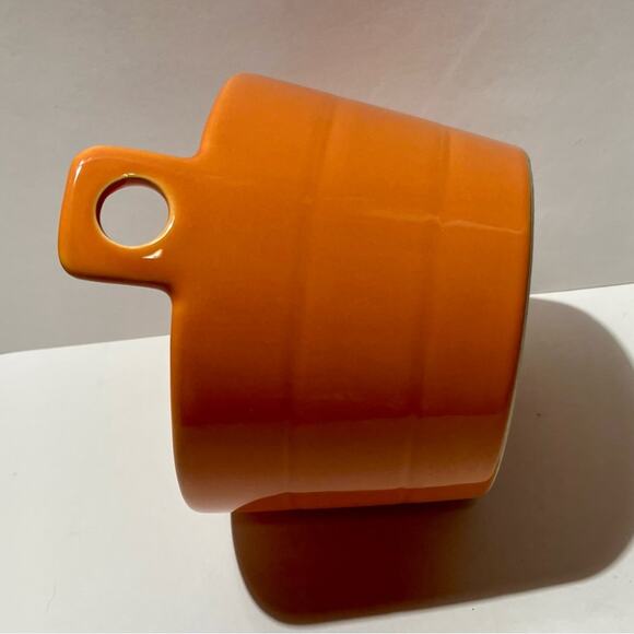 Loucarte ceramic orange bucket, made in Portugal - Picture 8 of 8